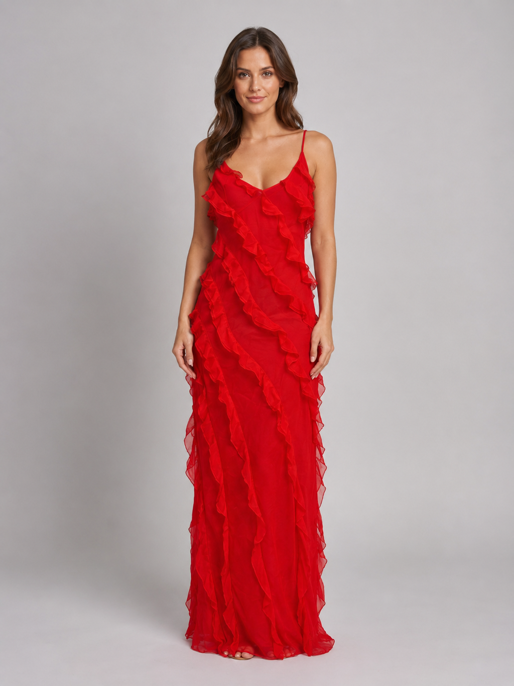 Ida | Robe Maxi Volantée