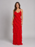 Ida | Robe Maxi Volantée