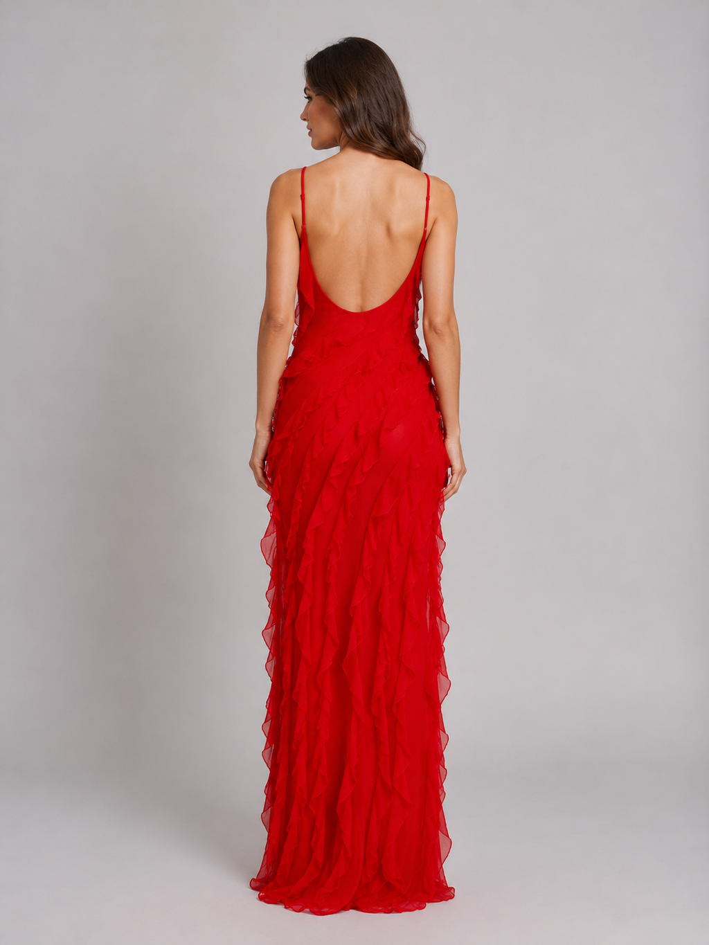 Ida | Robe Maxi Volantée