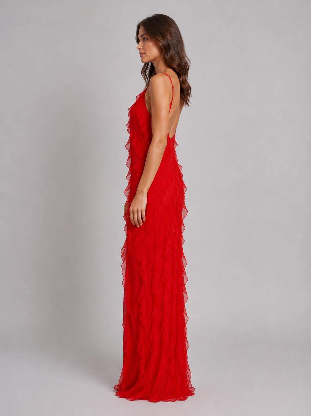 Ida | Robe Maxi Volantée