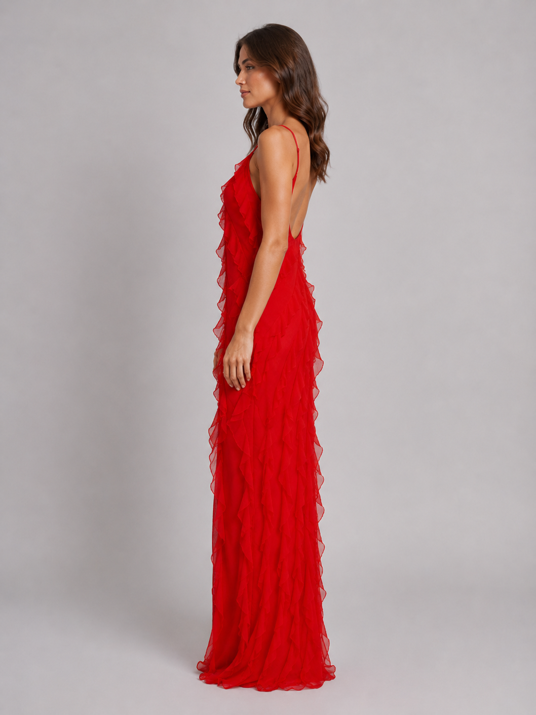 Ida | Robe Maxi Volantée