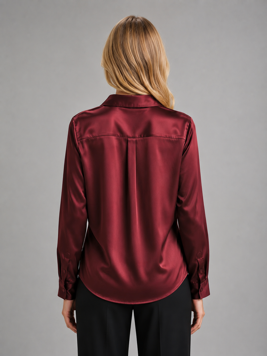Servane | Blouse Effet Satin Femme