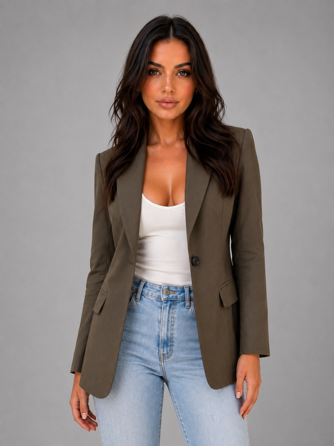 Estève | Blazer Tailleur Simple Boutonnage