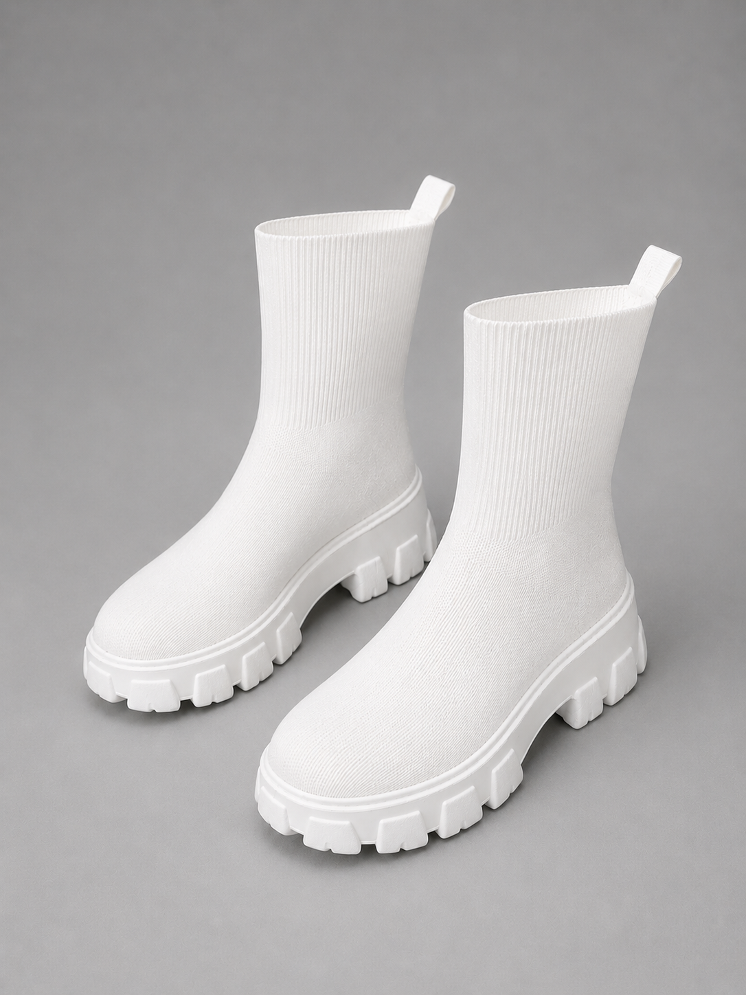 Douce | Sock Boots Semelle Chunky