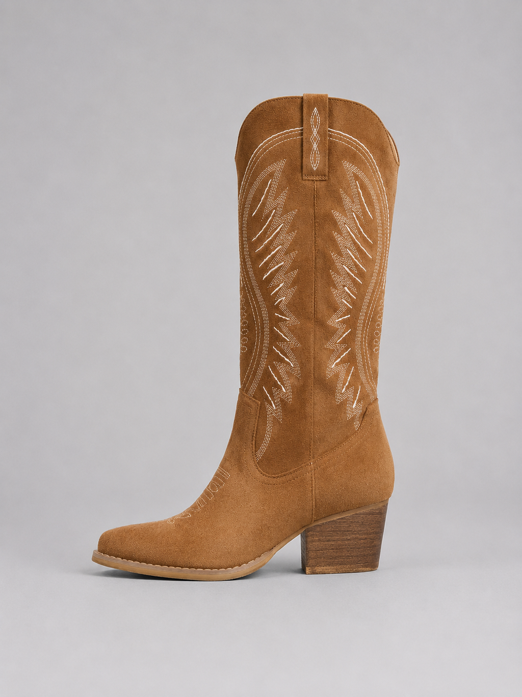 Perrine | Bottes Cowboy Suédine Femme