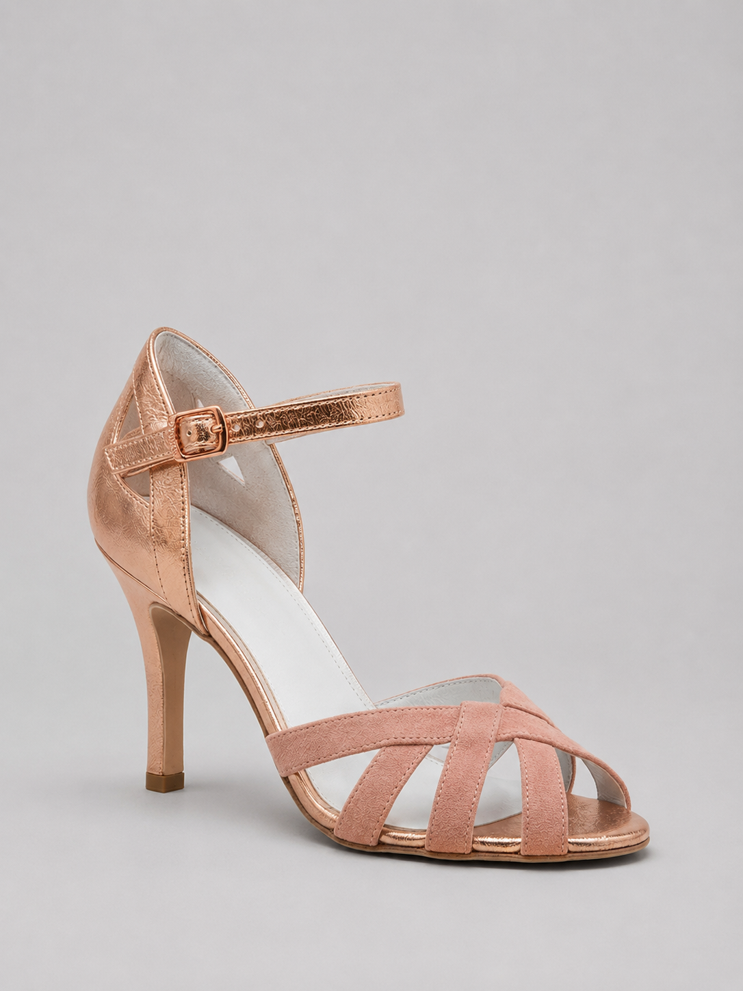Ombeline | Escarpins Talon Mi-Haut Brides Croisées Femme