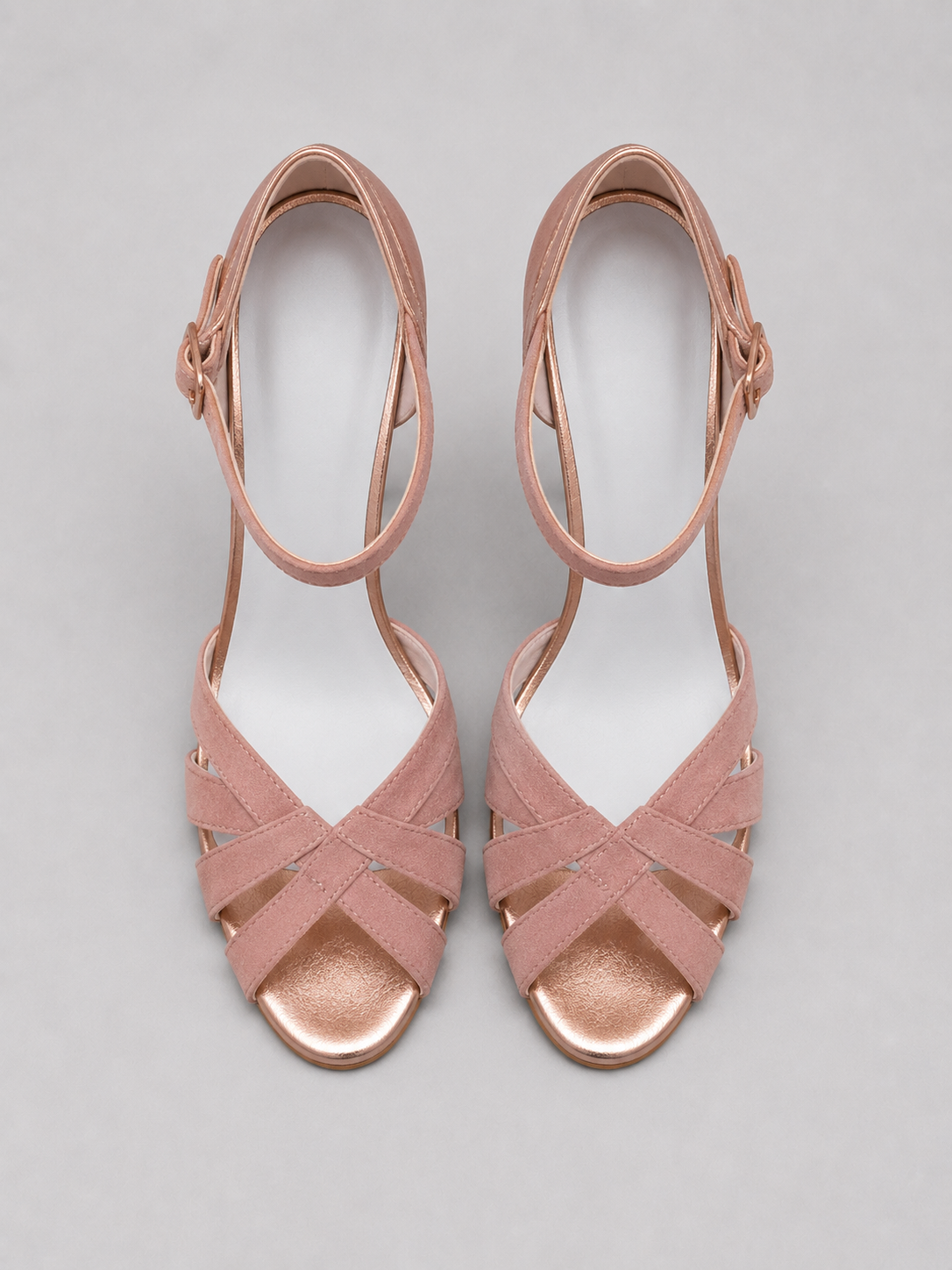 Ombeline | Escarpins Talon Mi-Haut Brides Croisées Femme