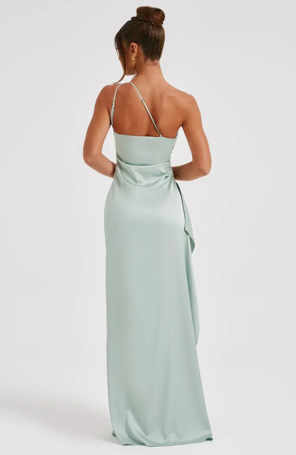 Salomé | Robe Maxi Asymétrique Une Épaule Femme