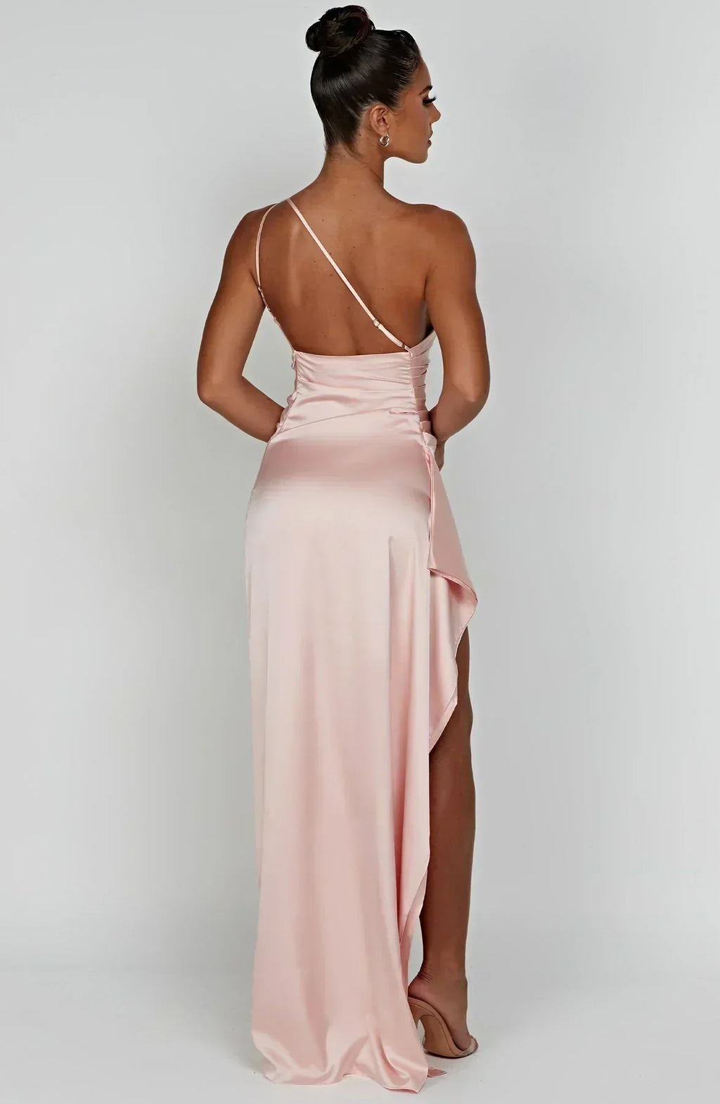 Salomé | Robe Maxi Asymétrique Une Épaule Femme