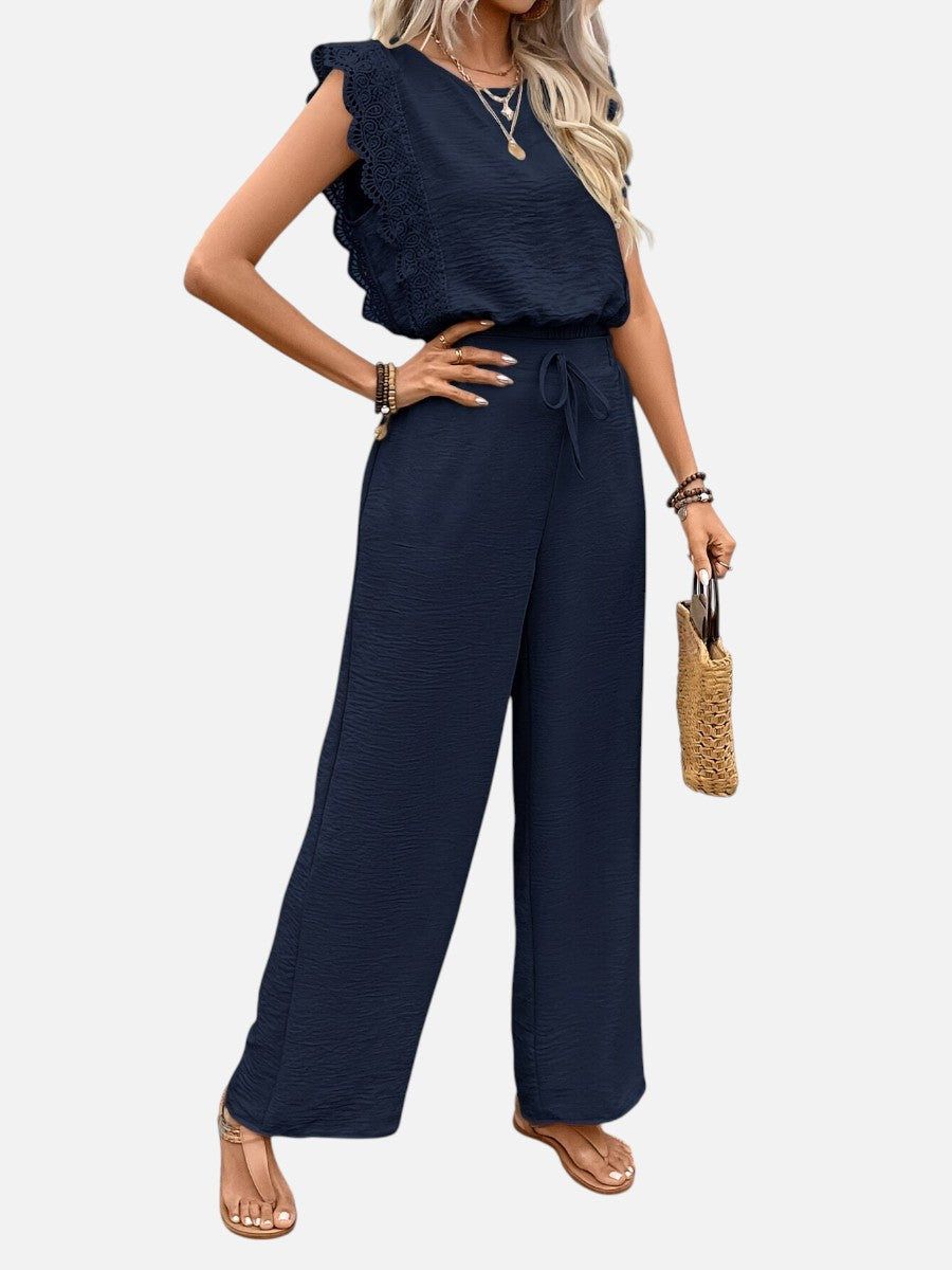 Odette | Ensemble Haut et Pantalon Large Femme