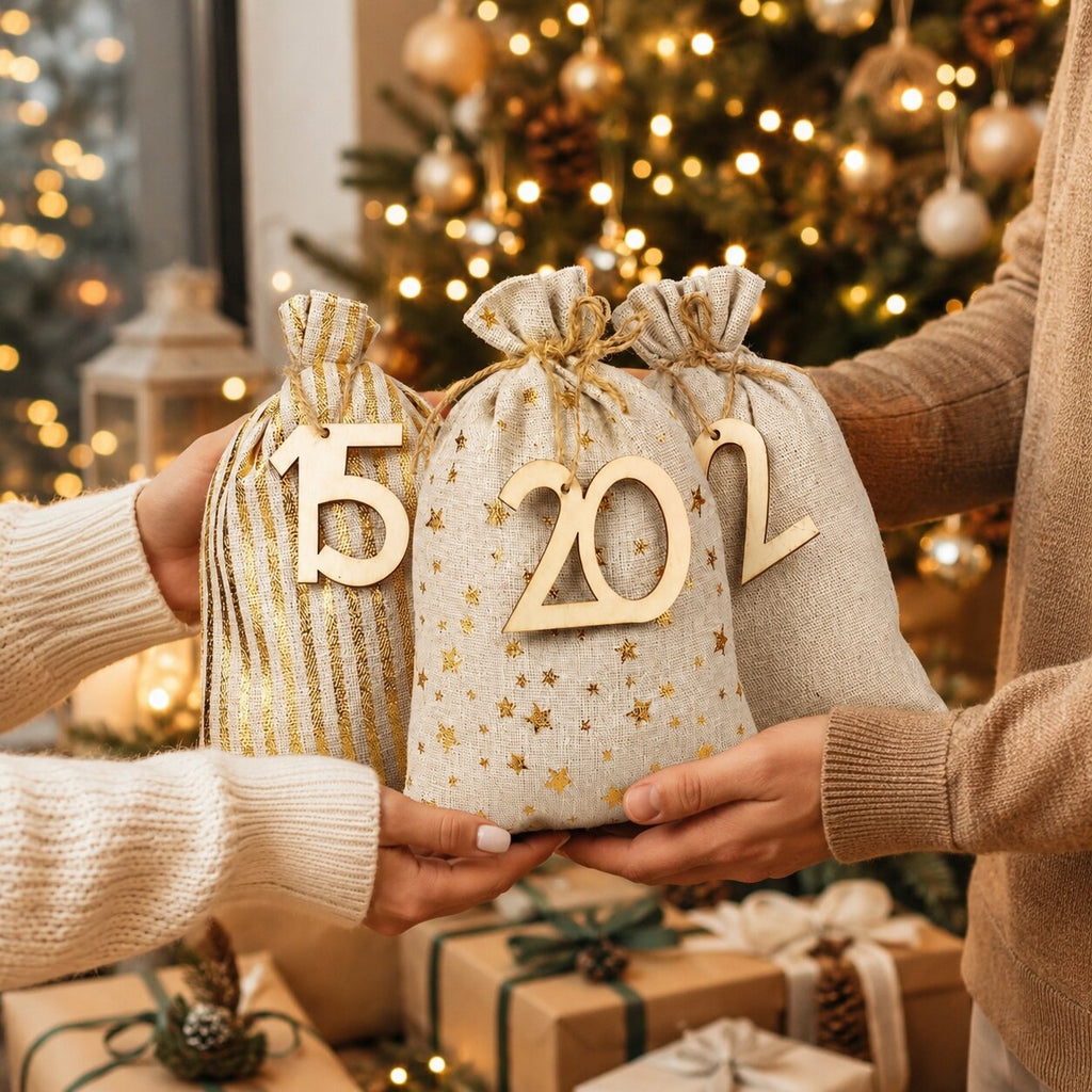 Sachets de calendrier de l'Avent à remplir 2026
