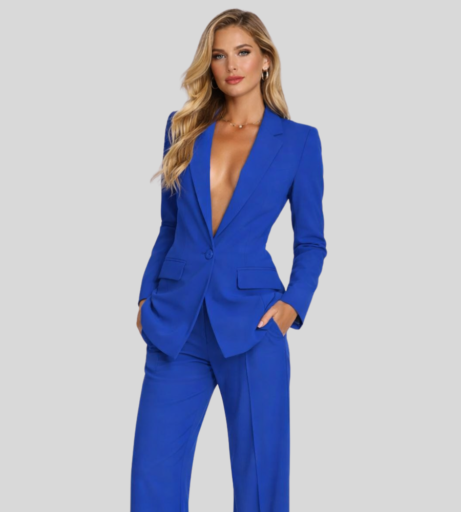 Antoinette | Ensemble Blazer Lin Femme