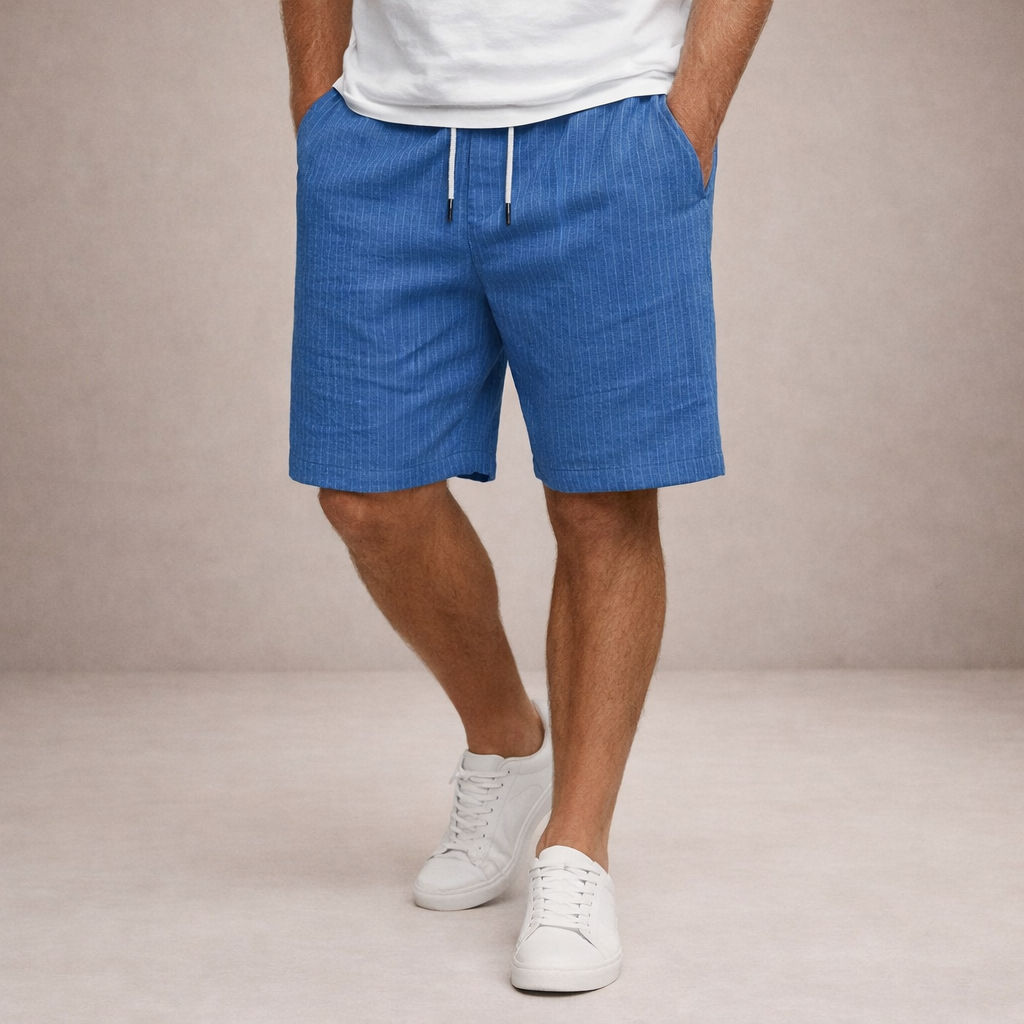 Denis | Short en Lin Respirant