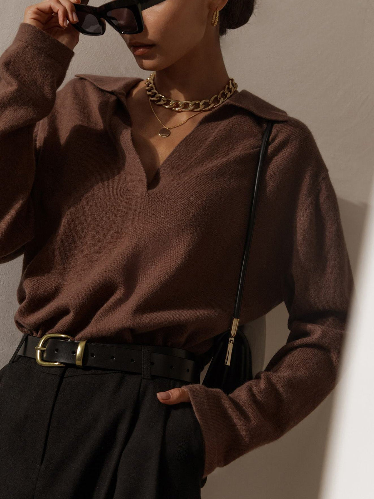 Juliette | Pull en Maille Col V Femme