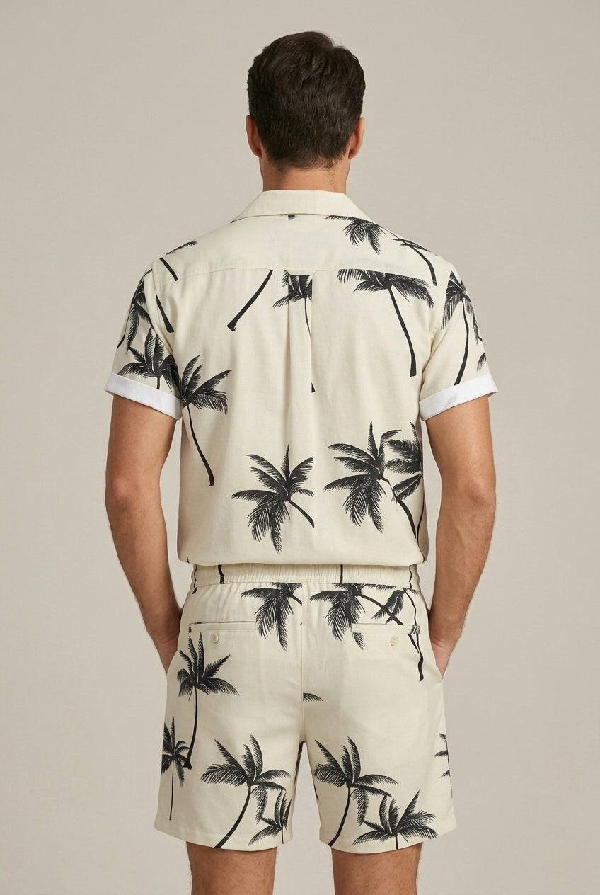 Numa | Ensemble Imprimé Palmiers Short