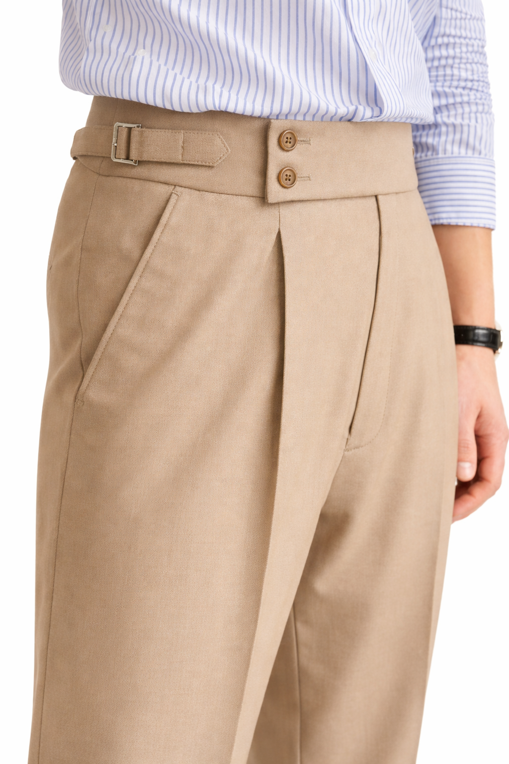 Casimir-Marie | Pantalon Taille Haute Coupe Droite