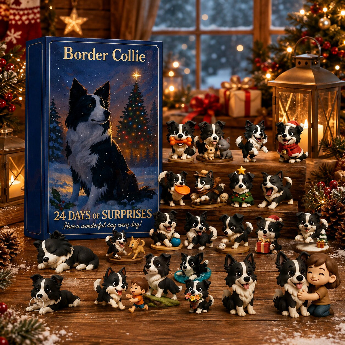 Calendrier de l'Avent Border Collie 2026