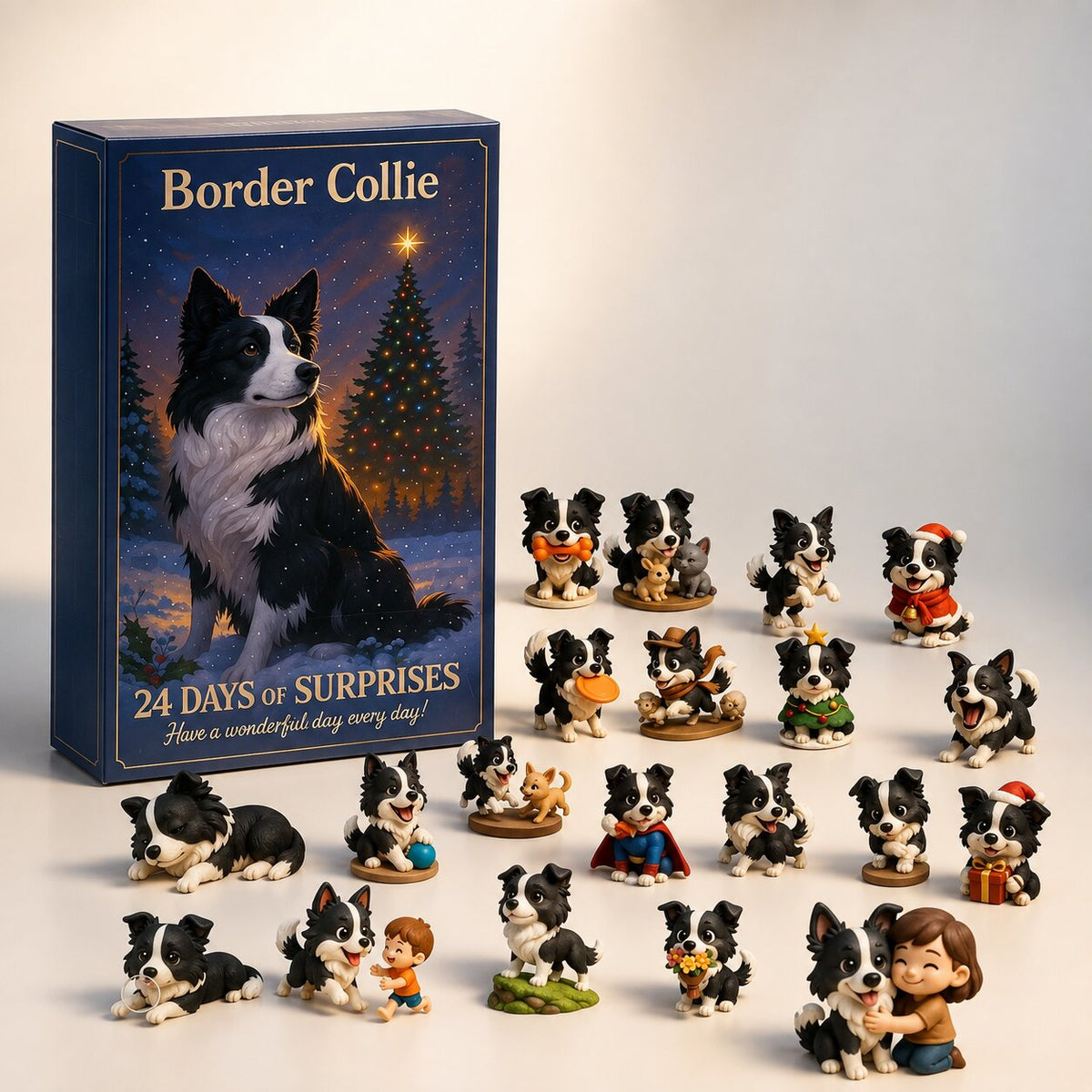 Calendrier de l'Avent Border Collie 2026