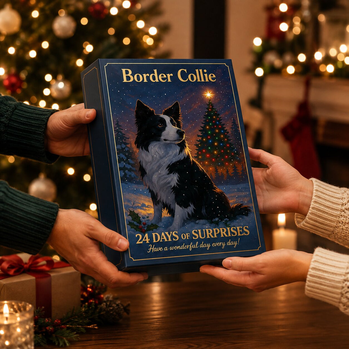 Calendrier de l'Avent Border Collie 2026