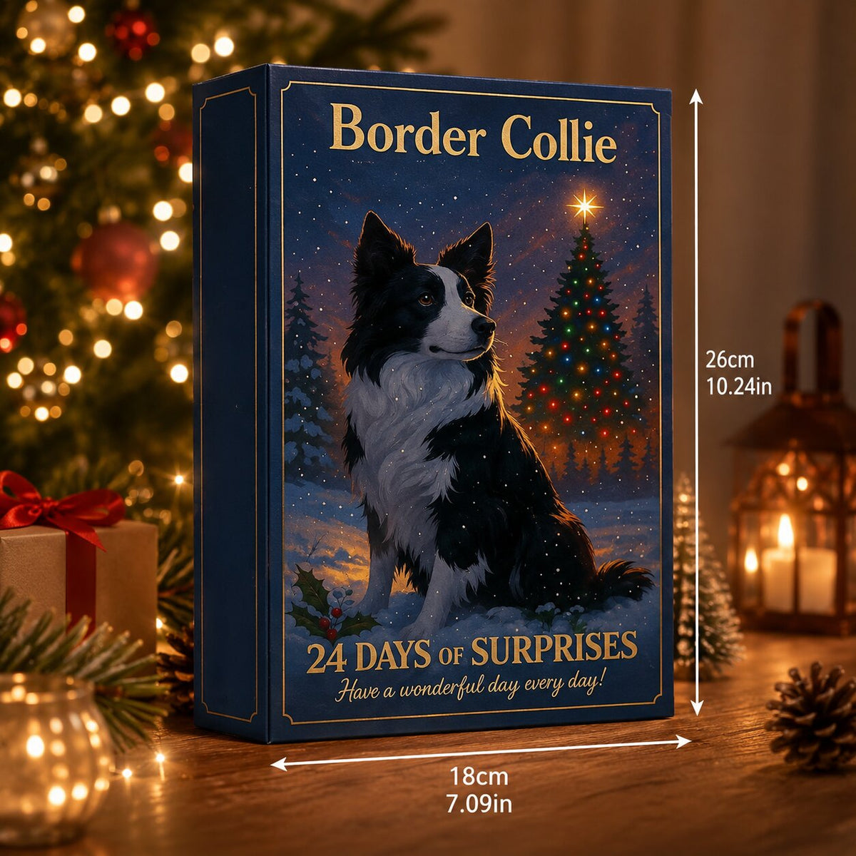 Calendrier de l'Avent Border Collie 2026