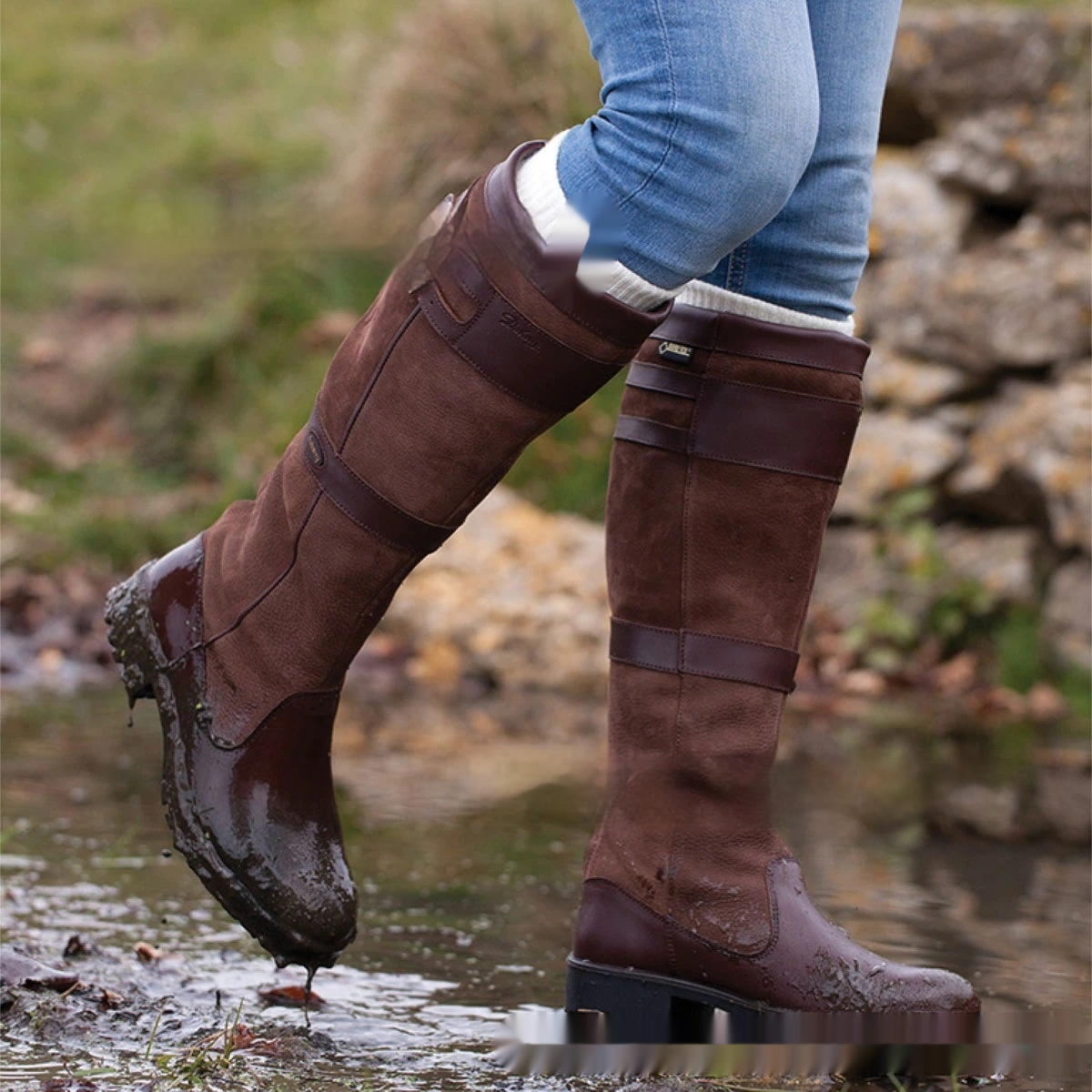 Laurène | Bottes Hautes Boucles Latérales