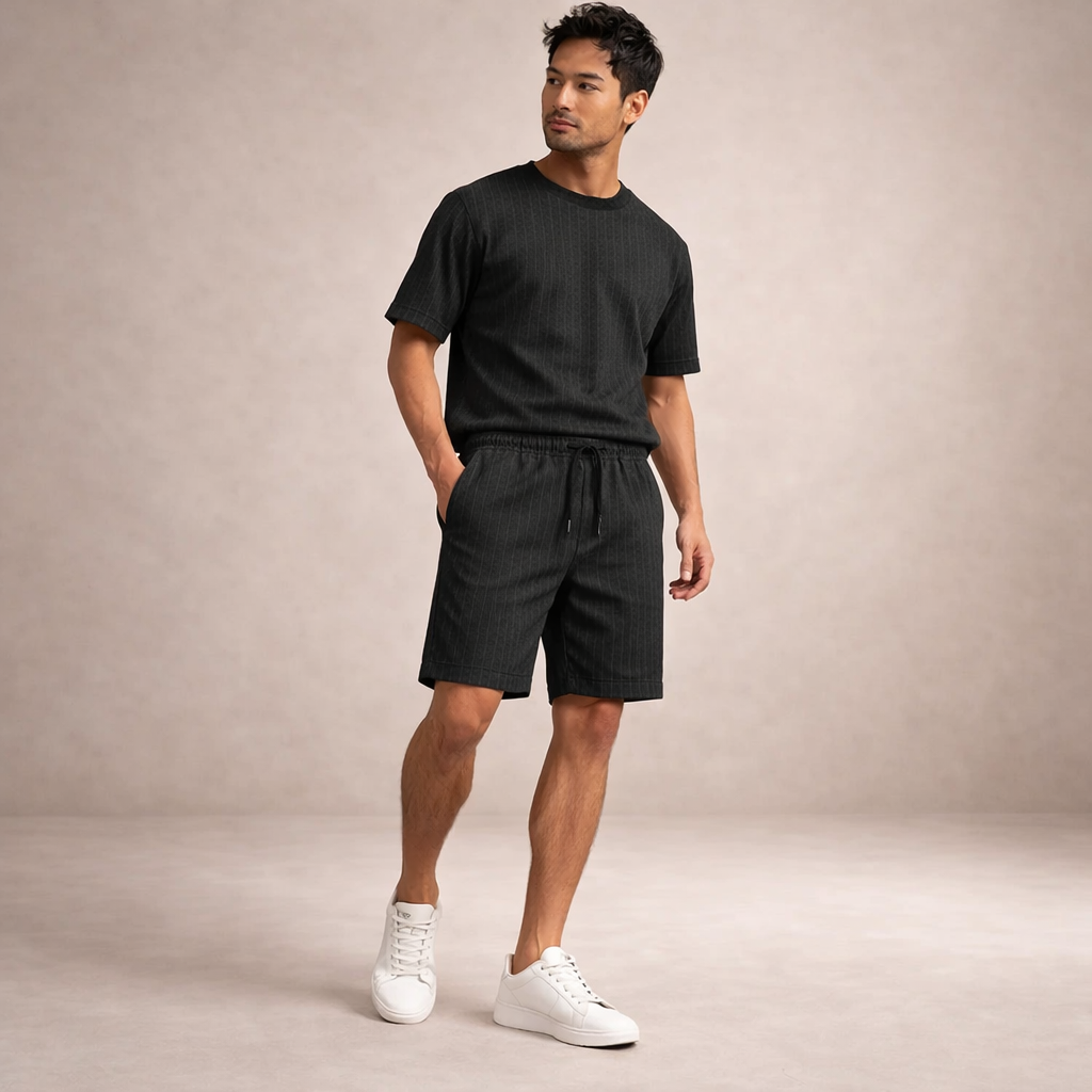 Denis | Short en Lin Respirant