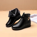 Quiterie | Bottines Fourrées Bride Latérale