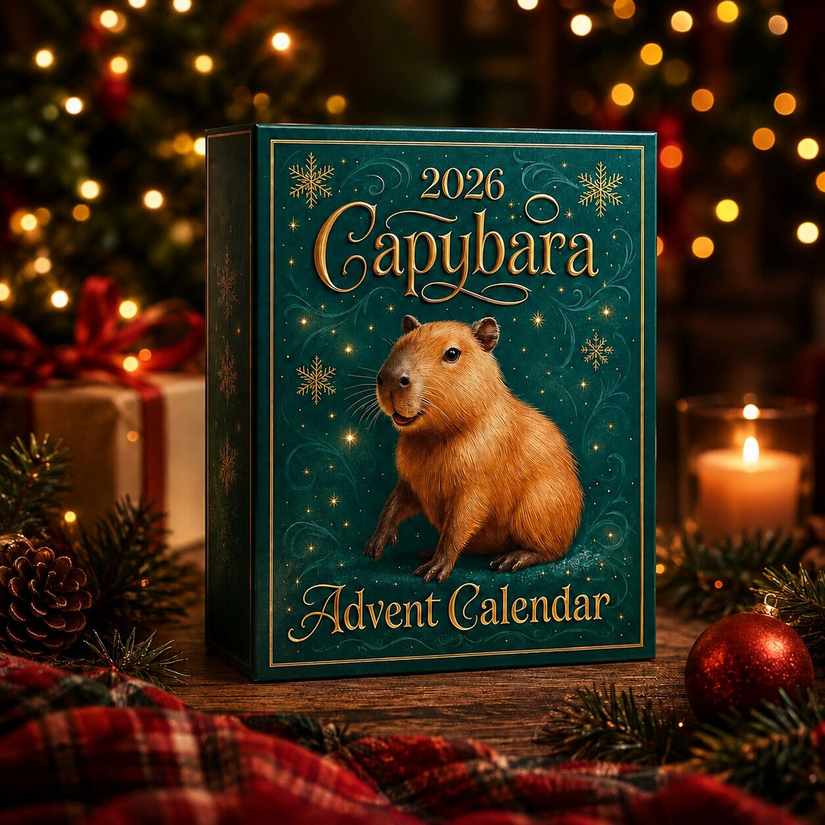 Calendrier de l’Avent Capybara 2026