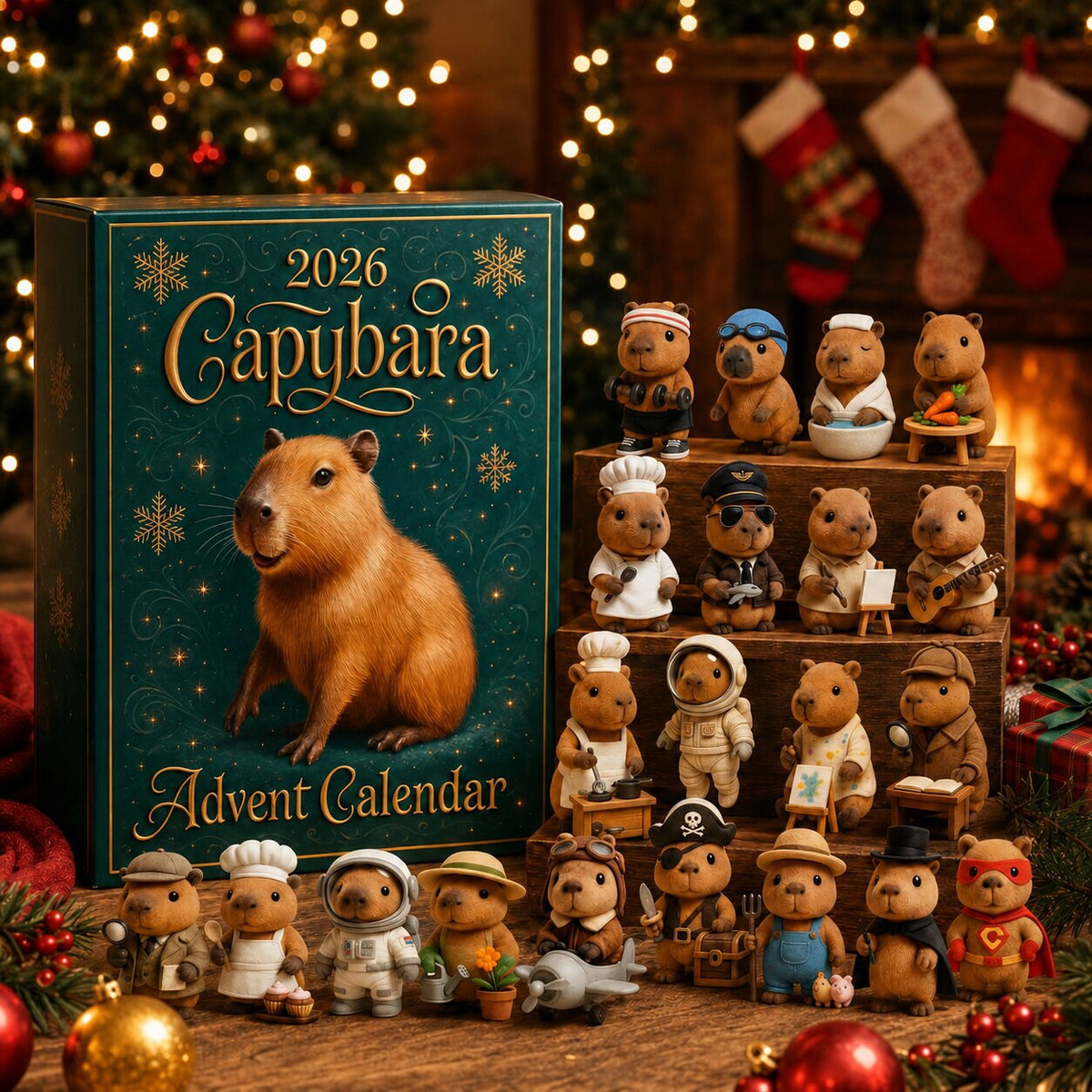 Calendrier de l’Avent Capybara 2026