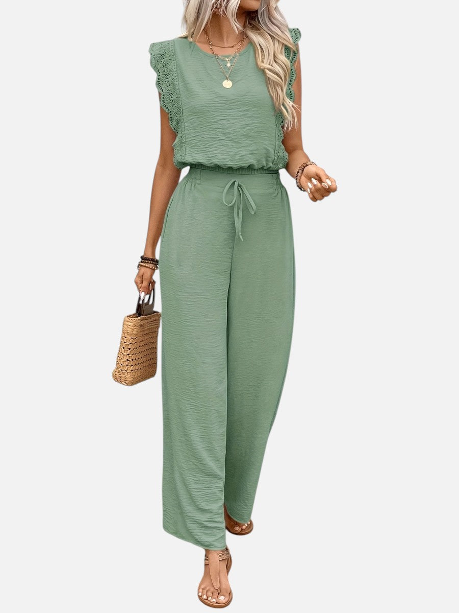 Odette | Ensemble Haut et Pantalon Large Femme