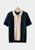 Régis | Polo Zippé à Empiècements