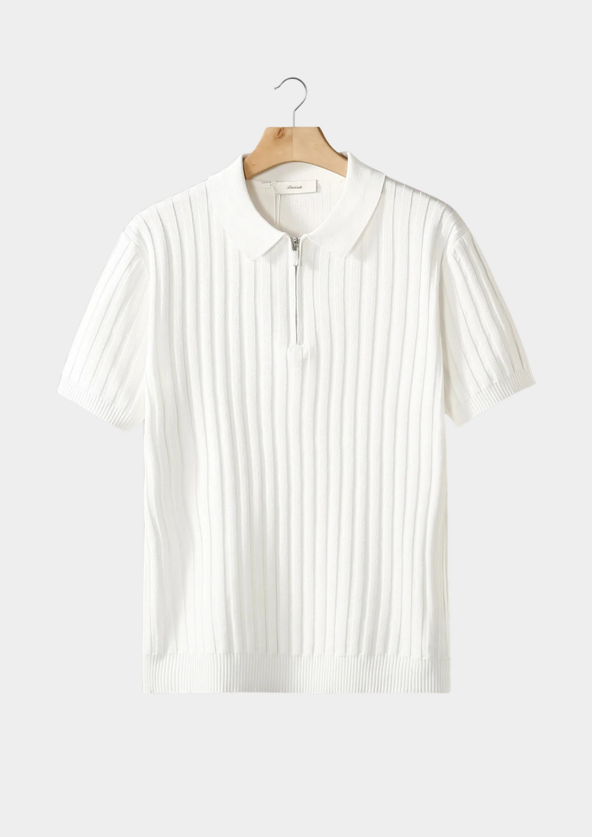 Anicet | Polo Côtelé Demi-Zip