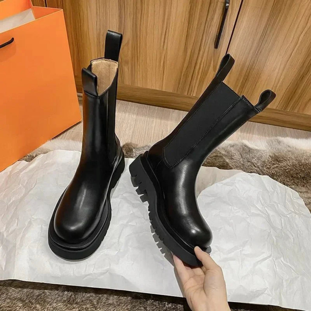 Ysaline | Bottines Chelsea Élastiques