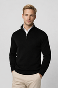 Nazaire | Pull Col Roulé Demi-Zip