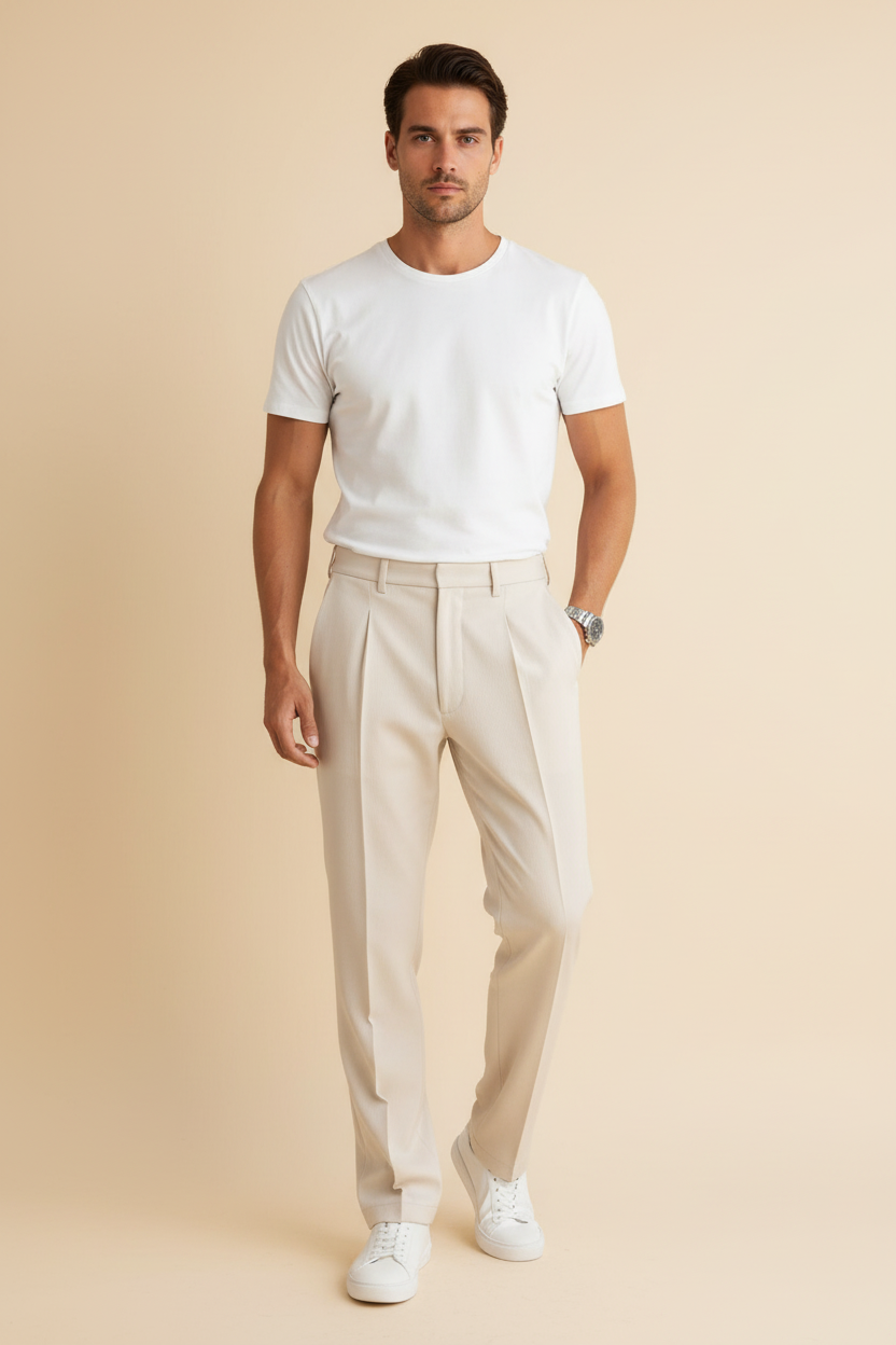 Dorian | Pantalon Stretch Tailleur