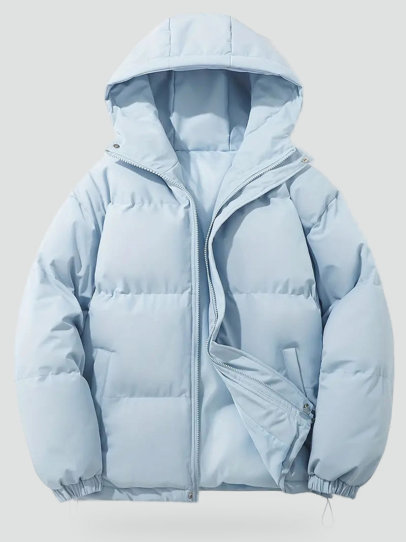 Isadora | Manteau d'Hiver Cintré Capuche Doublée