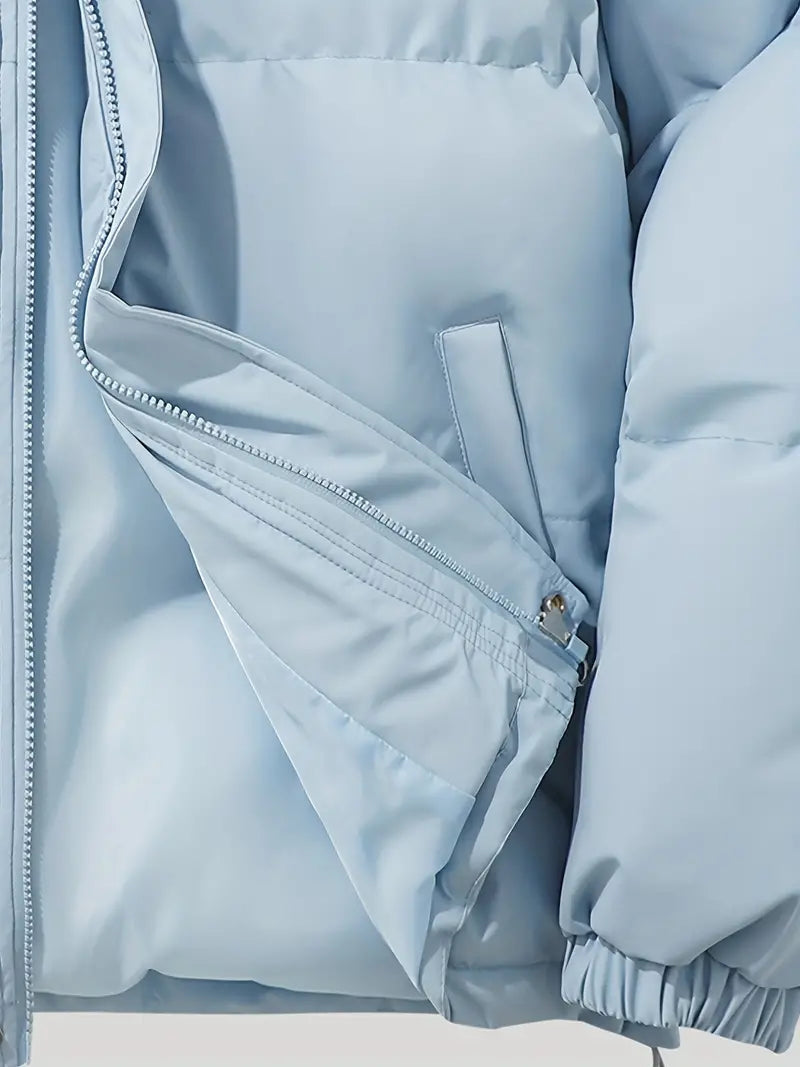 Isadora | Manteau d'Hiver Cintré Capuche Doublée