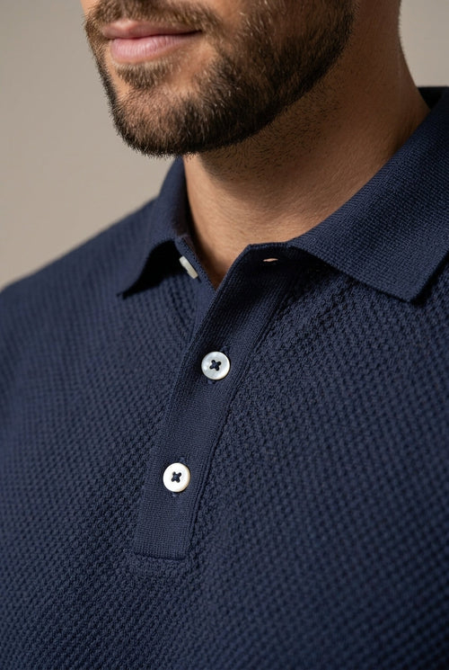 Achille | Ensemble Polo Texturé Short