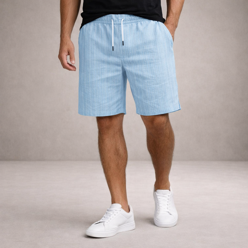 Denis | Short en Lin Respirant