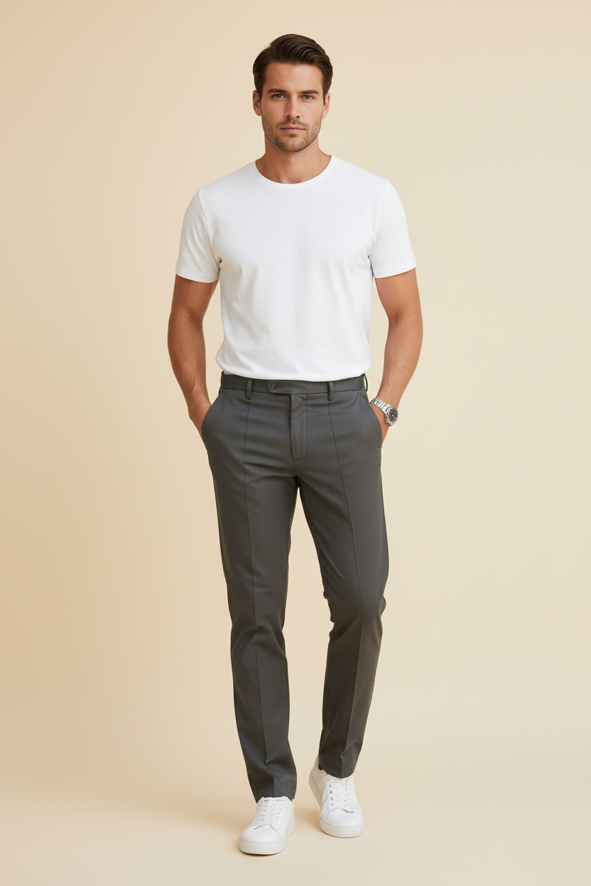 Dorian | Pantalon Stretch Tailleur