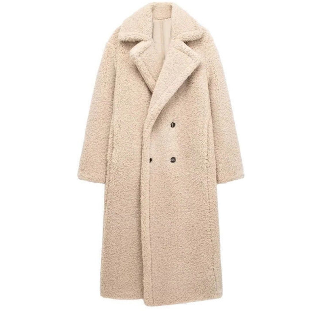 Wanda | Manteau Long Effet Bouclé