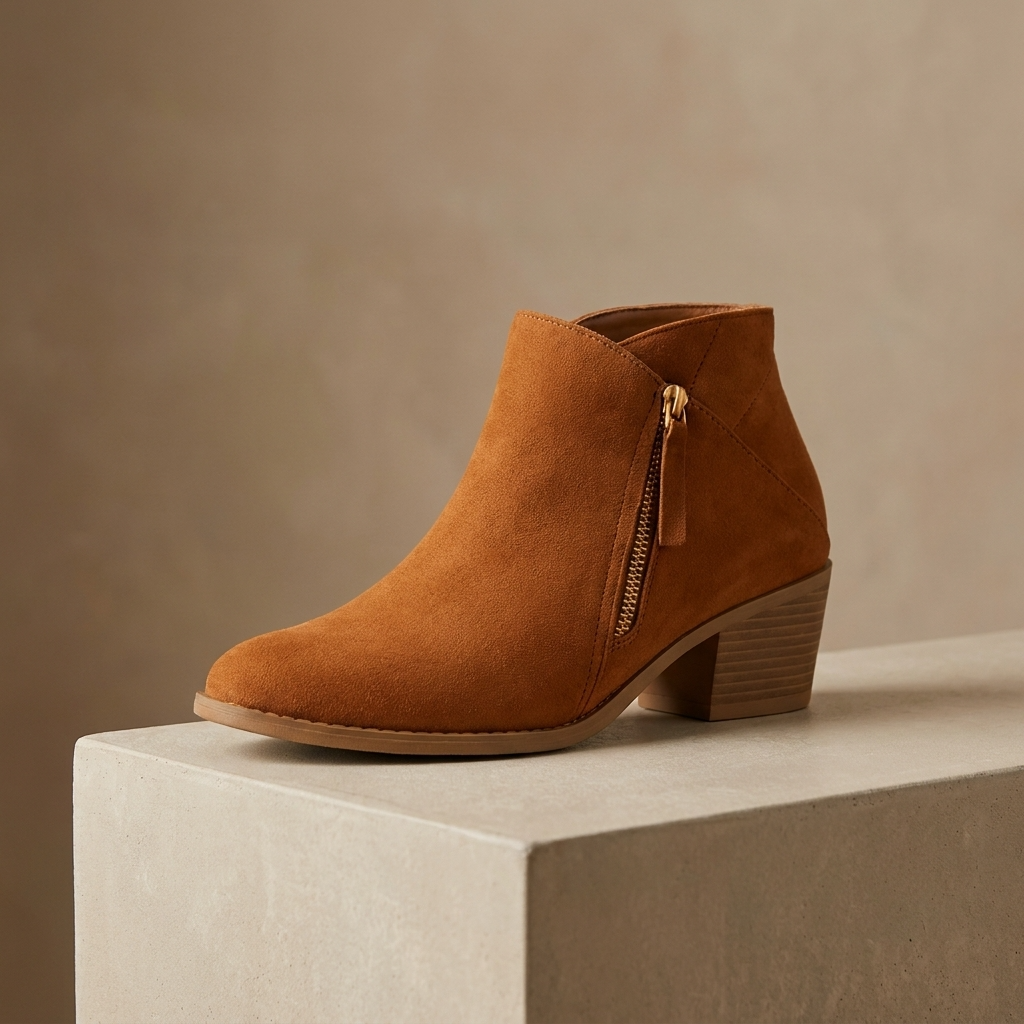 Jordane | Bottines Bout Pointu Talon Bloc