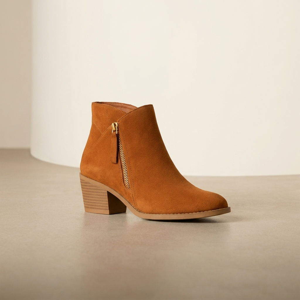 Jordane | Bottines Bout Pointu Talon Bloc