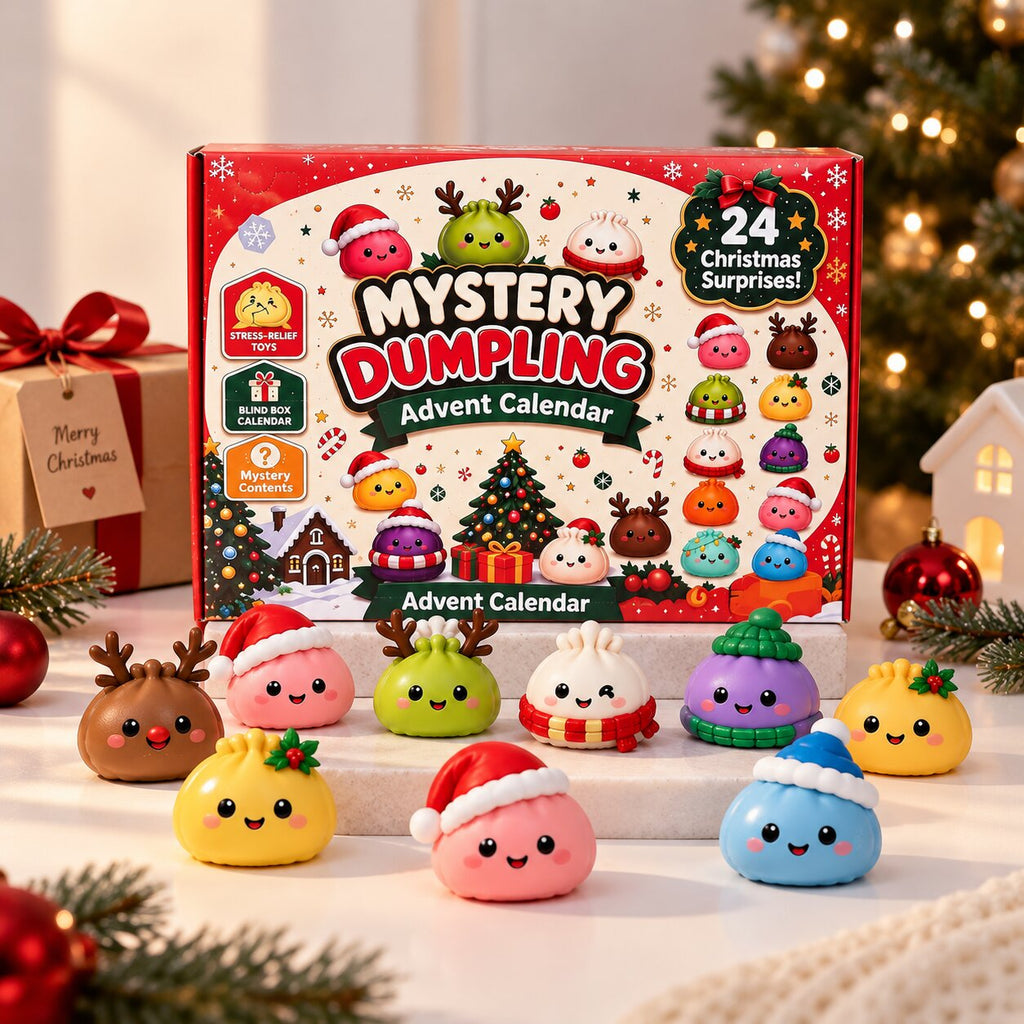 Calendrier de l'Avent Squishy Dumplings avec 24 surprises