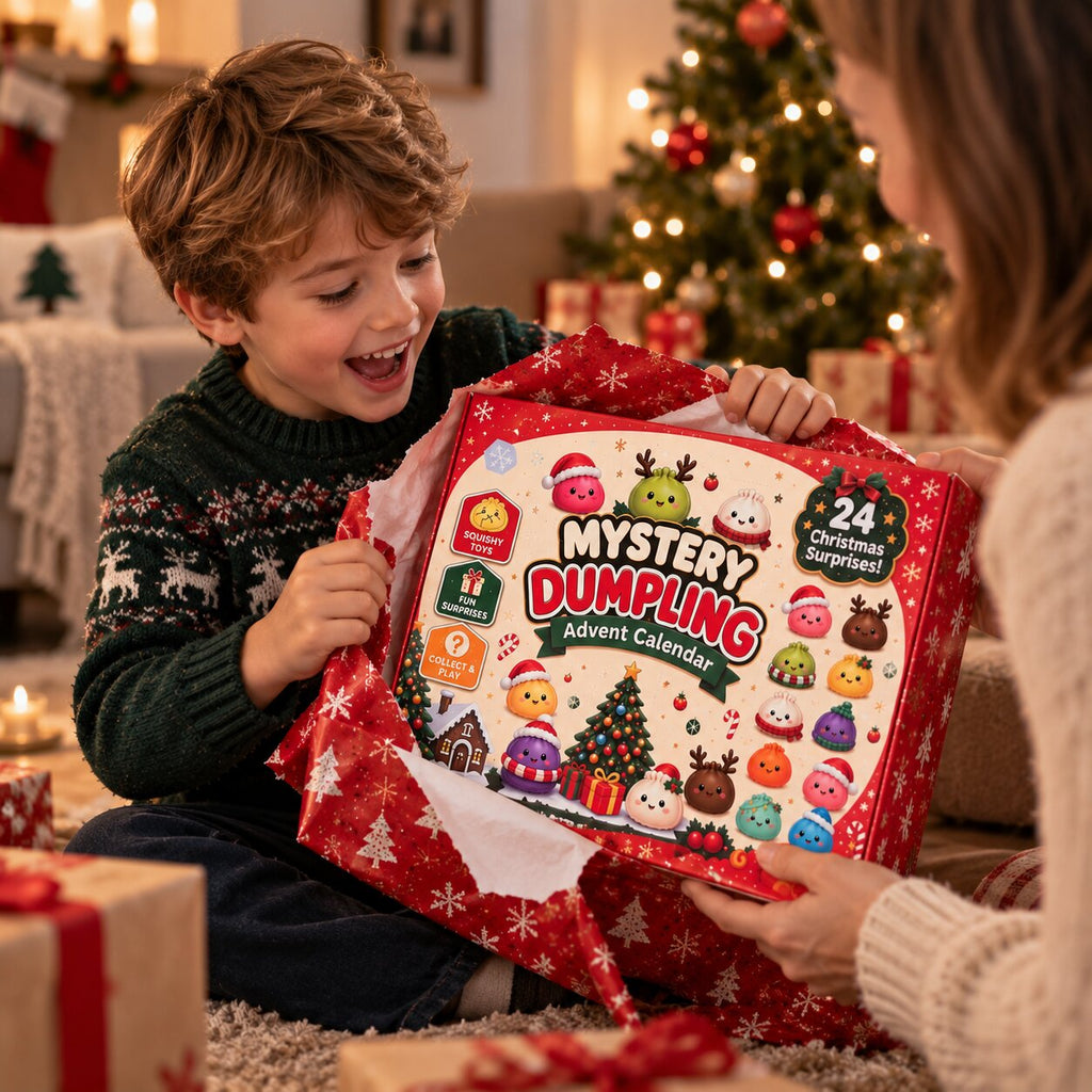 Calendrier de l'Avent Squishy Dumplings avec 24 surprises