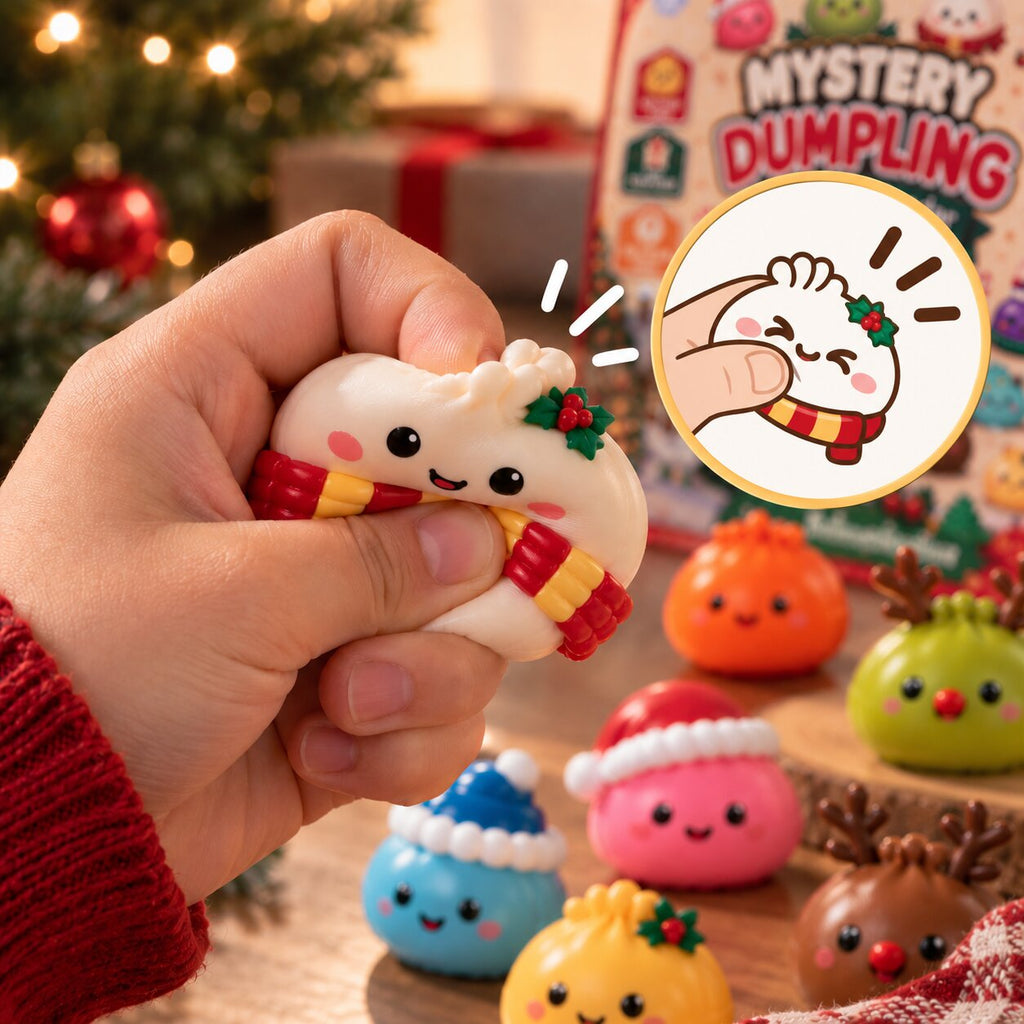 Calendrier de l'Avent Squishy Dumplings avec 24 surprises