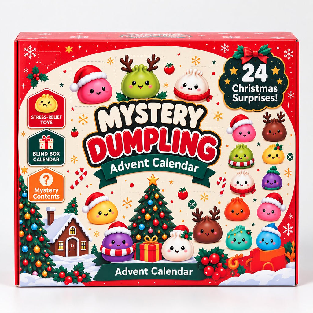 Calendrier de l'Avent Squishy Dumplings avec 24 surprises