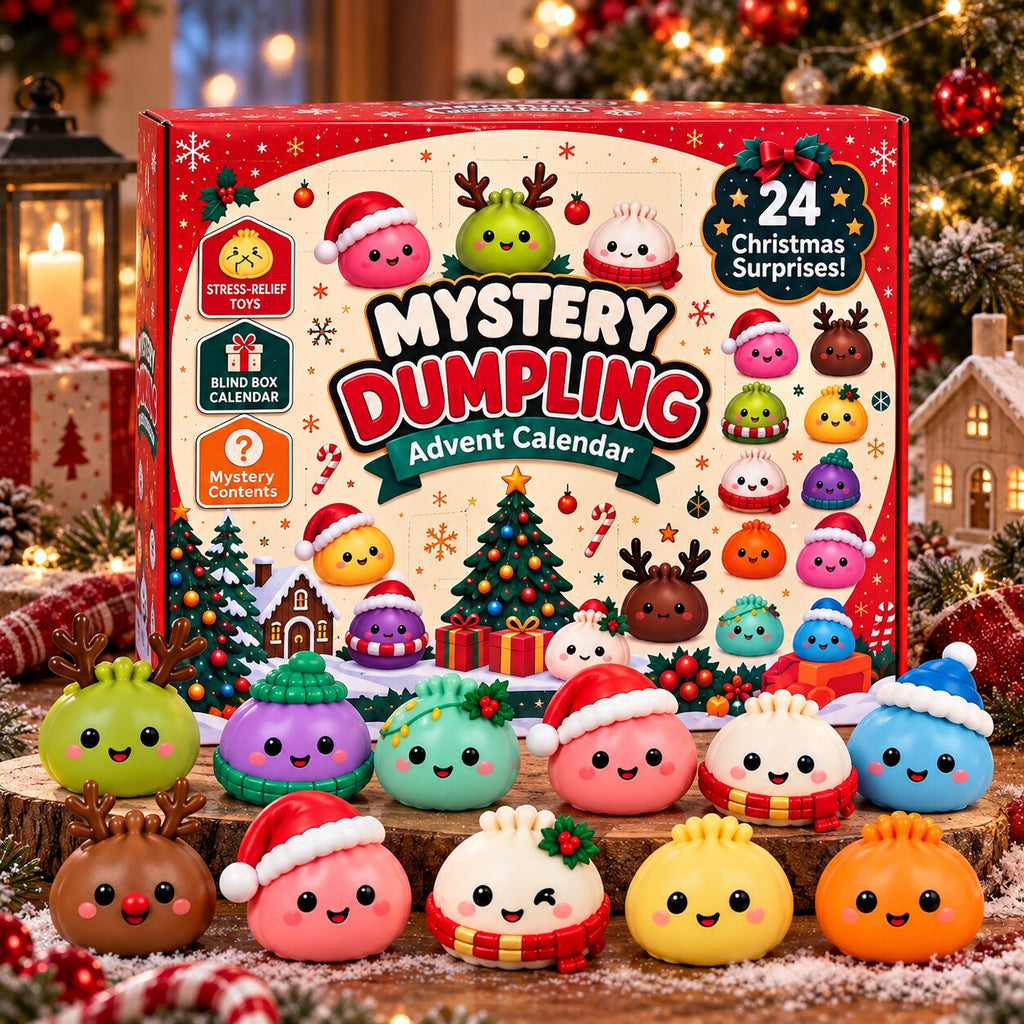 Calendrier de l'Avent Squishy Dumplings avec 24 surprises
