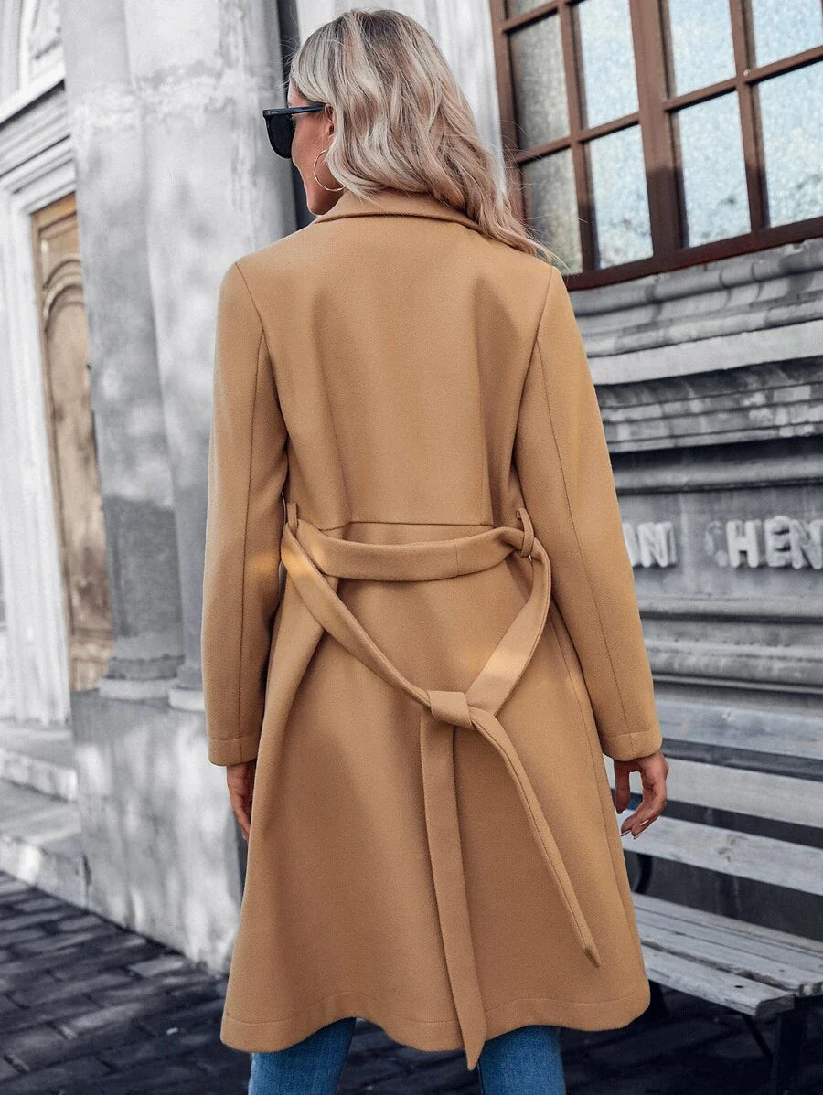 Eléa | Manteau Ligne A Double Boutonnage