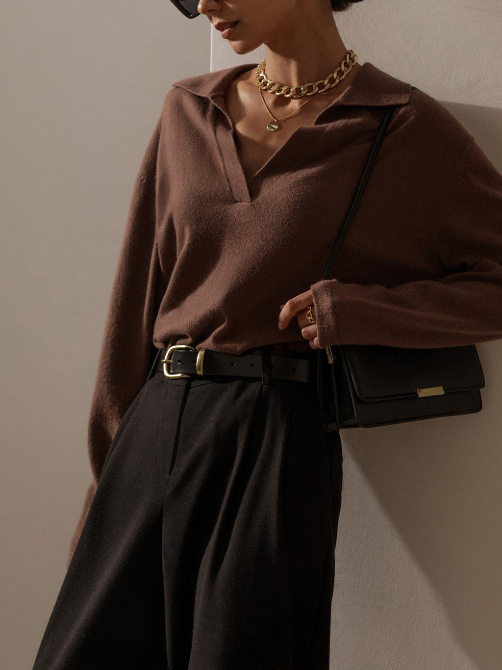 Juliette | Pull en Maille Col V Femme